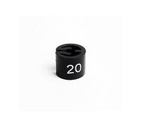 Complete Retail Solutions Ltd 50x 20 SIZE ROUND GARMENT CLOTHES MARKER SIZE NUMBER