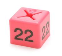 Complete Retail Solutions Ltd 50x 22 SIZE CUBE GARMENT CLOTHES MARKER SIZE NUMBER