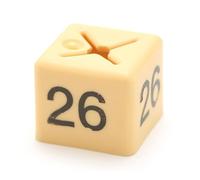 Complete Retail Solutions Ltd 50x 26 SIZE CUBE GARMENT CLOTHES MARKER SIZE NUMBER PACK OF 50 EACH