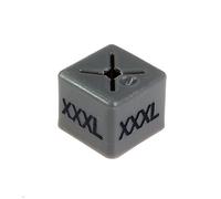 Complete Retail Solutions Ltd GARMENT CLOTHES MARKER SIZE CUBES PACK OF 50 EACH SIZE XS,S,M,L,XL,XXL (XXXL)