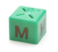 Complete Retail Solutions Ltd GARMENT CLOTHES MARKER SIZE CUBES PACK OF 50 EACH SIZE XS,S,M,L,XL,XXL (M)