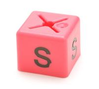 Complete Retail Solutions Ltd GARMENT CLOTHES MARKER SIZE CUBES PACK OF 50 EACH SIZE XS,S,M,L,XL,XXL (S)