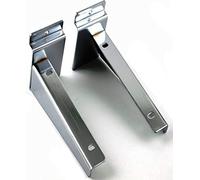 Complete Retail Solutions Ltd NEW 35cm SLATWALL WOODEN SHELF BRACKETS (pair) HEAVY DUTY FOR SHOP FITTINGS (10)