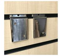 Complete Retail Source ltd Chrome Slatwall Back Plate. Cabinet/Picture/Frame/Panel Hanging Slatwall (1)
