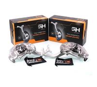 Complete Right+Left Steering Knuckle for Audi A4 (8W, B9) 2015-, A5 (F5) 2016-