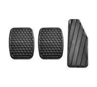 Complete Rubber Pedal Cover Set for Suzuki Swift 3PCS for Brake, Clutch, Accelerator
