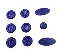 Complete Saxophone Key Pad Replacement Set Acrylic Texture Pads for Improved Response and Longer Life Saxophone Pad Set