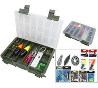 Complete Sea Fishing Tackle Set & Roddarch Twin Tray Tackle Box