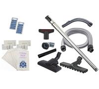 Complete Service Kit Compatible with Miele S8 S8000 SG Series Includes Telescopic Extension Tube, Hose, Floor Tools, Hand Tools, x10 Microfibre HEPA Bags + x4 Filters Kit