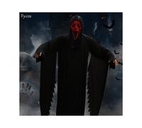 (Complete set 2) Scream Ghostface Mask Scary Original Demon Mascara Cosplay Horror Movie