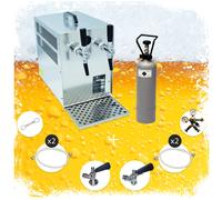 Complete Set - Beer Dispenser - beer case, 2-ltg. 60 litres/h none, NC adapter