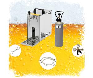 Complete set Beer Dispenser, Beer Machine - Lindr PYGMY 25 LE, 1-line dry cooler, 30 liters/h, Green Line none