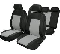 Complete Set Car Seat Covers Saturn Universal Airbag Black Gray START