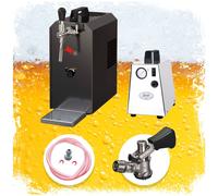 Complete set - JET 30 1-line draft beer pump dispenser, beer machine with air pump, 35 liter/h beer cooler Type A