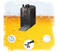 Complete set - JET 30K 1-line home draft beer pump dispenser, beer machine with air pump, 30 liter/h beer cooler Type A