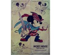 Complete Set of 4 Mickey Mouse Brave Little Tailor Art Cards