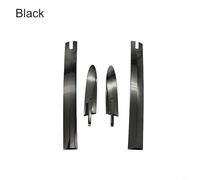 Complete Set of 4 Roof Top Hinge Covers for BMW E93 and F33 Convertibles Reliable Fitment Options (Black)