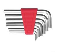 Complete Set of 8Pcs L Type Hex Wrenches, Metric Sizes 1 5mm to 6mm for Mechanics and Handymen