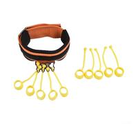 Complete Set of Finger Sleeves and Trainer for Enhanced Hand Mobility and Strength Building (75lbs)