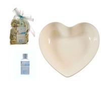 Complete set of Pot Pourri in a display bowl and refresher oil.Handblended fragrance and large Ceramic Display Bowl in a choice of Colours and scents from Homestreet (Cream linen)