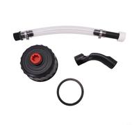 Complete Set of Racing Fuel Jug Hose Kits with Hose Bender and Cap for Effective Fuel Management in Garden and Racing