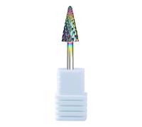 Complete Set of Steel Manicure Grinder Tips in Multiple Sizes, OMWGC03 | Easy setup, no tools required, salon compatible, compatible with various nail care tasks, full cover, long life design