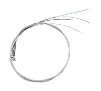 Complete Set of Viola Strings, Viola Instrument Strings, 4 x Viola Strings, Complete Set, Silver Nickel Chrome Strings - Musical Instrument Accessories, Reinforced Viola Replacement Part for Learners