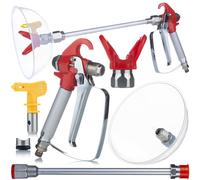 Complete set painting device with splash guard, Rosfix UltraSpray, lance 30 c...