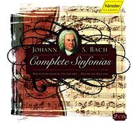 Complete Sinfonias (Rilling, Bach-Collegium)