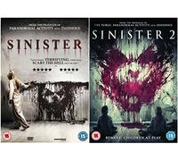 Complete Sinister 1-2: Sinister / Sinister 2 DVD Collection + Special Features: Deleted Scenes + The Making of Sinister + Feature Commentary with Director Ciarán Foy + Sinister Home Movie competition winning short film by Elliot Maguire