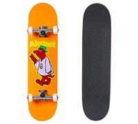 Complete Skateboard Peace Out 7.875 x 31.65, Orange
