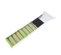 Complete Sluice Box Gold Panning Kit, 50 in Folding Aluminum Alloy Gold Mining Equipment,15.7 X 5.9 X 10.2in Gold Prospecting Kit with Crevice Picks Tweezer Magnifier Pipette More