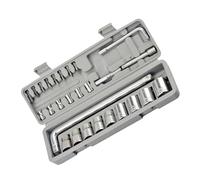 Complete Socket Spanner Set | 27-Piece for Heavy Duty Applications Portable | Socket Spanner and Hand Tools for Car Repair and Mechanics, for Trucks, Motorcycles, Motor Vehicle Repairs, DIY Workshops