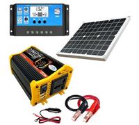 Complete Solar Panel Kit with Inverter for Homes, Sheds, Farms, RVs, Boats - 4000W Solar Power System