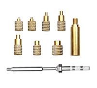 Complete Solder Tip Assortment For TS100 Soldering Irons Printers 8 Different Size Heat Set Inserts For Device Repair High Precise Heat Insert Tips