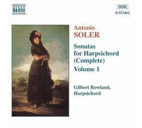 Complete Sonatas for Harpsichord 1 by Soler, A. (1996) Audio CD