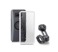Complete SP-CONNECT Moto Bundle pack mounted on handlebar for Samsung S10.