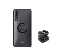 Complete SP CONNECT Motorcycle Bundle fixed on rearview mirror - Huawei P20 Pro
