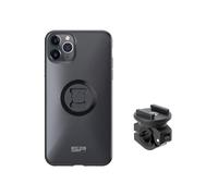 Complete SP CONNECT Motorcycle Bundle fixed on rearview mirror - iPhone 11 Pro M