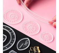 Complete Spirograph Drawing Set with 28 Pieces for Creative Fun and Family Bonding