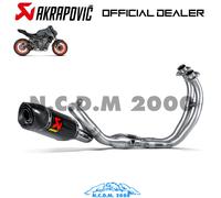 Complete Stainless Steel Racing Exhaust Akrapovic for Tracer 7 / GT 2020-2022