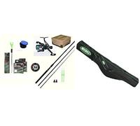 Complete Starter Float Fishing Outfit Set Kit Beginners Rod Reel Floats + Bag