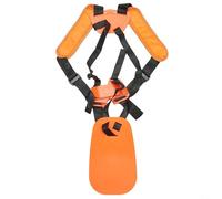 Complete string trimmer harness with adjustable straps, compatible with various models including FS and KM Series
