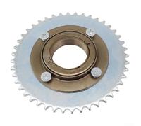 Complete T8F 44T Rear Wheel Sprocket Set with Freewheel Adapter for Electric Scooter Enhancements