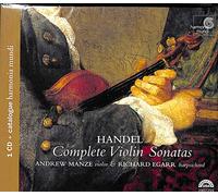 George Frideric Handel Complete Violin Sonatas (Egarr, Manze) (CD) Album