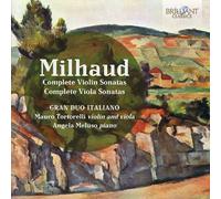 COMPLETE VIOLIN & VIOLA SONATAS 2 CD NEW MILHAUD,DARIUS