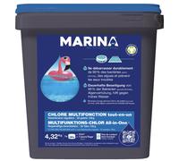 Complete Water Pool Treatment Multifunction Chlorine Tablet 4.32kg MARINA
