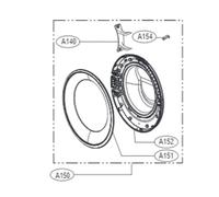 Complete Window (A150) Washing Machine ADC74745514 LG