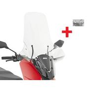Transparent Windshield, Givi 9541A for Seat MÒ 125 / Silence S01