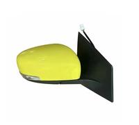 Complete Wing Mirror Assembly Car Rearview Mirror Assembly For Suzuki For Ciaz For Alivio 2015-2018 Door Side Wing Turn Signals Electric Lens Adjustment(Yellow Right)